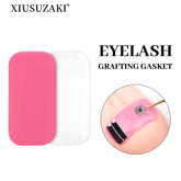 XIUSUZAKI Silicone False Eyelash Extension Holder Lsolated Patches Maquiagem Forehead Lash Cilios Pads Makeup Organizer